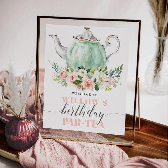 Póster Fiesta de ducha de novia Poster de bienvenida (Subido por el creador)