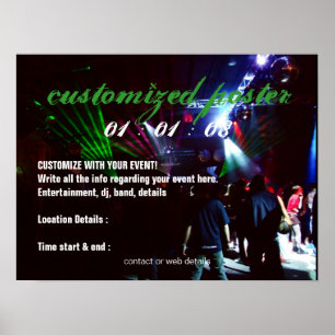 Póster FIESTA DE EVENTO #3 Poster