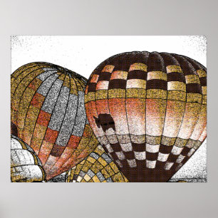 Póster Fiesta de globo de Albuquerque