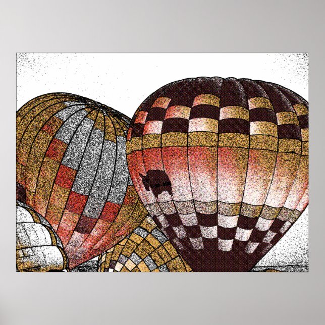 Póster Fiesta de globo de Albuquerque (Frente)