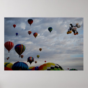 Póster Fiesta de globo de Albuquerque 2