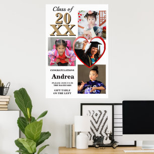Póster Fiesta de Graduación A Lo Largo de los Años