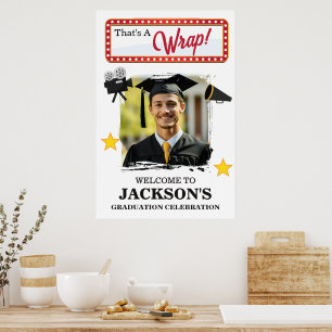 Póster Fiesta de Graduación para Amantes del Cine