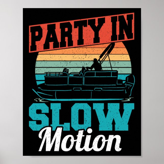 Póster Fiesta De Guay En Movimiento Lento: Pontoon En Bar (Frente)