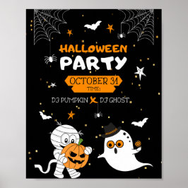 Póster Fiesta de Halloween