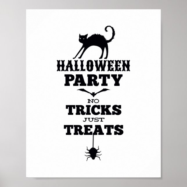 Póster Fiesta de Halloween (Frente)