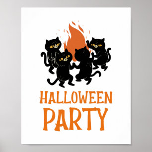 Póster Fiesta de Halloween