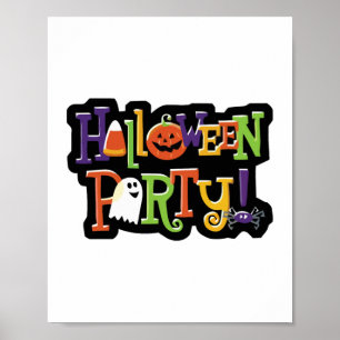 Póster Fiesta de Halloween