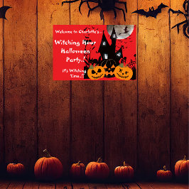 Póster Fiesta de Halloween de la Hora de la Testimonio In