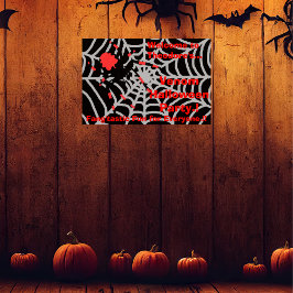 Póster Fiesta de Halloween para Niños Venom