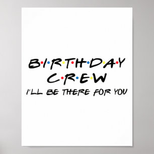 Póster Fiesta de la brigada de cumpleaños divertida de la
