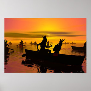 Póster Fiesta de la guerra