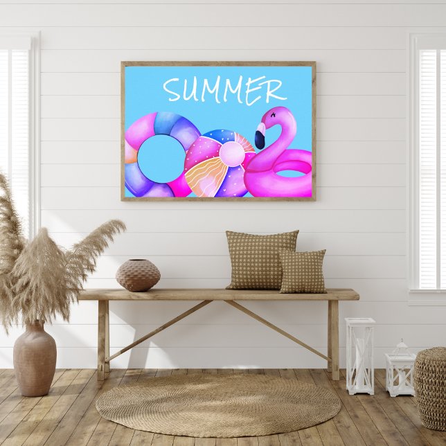 Póster Fiesta de la piscina de verano (Subido por el creador)