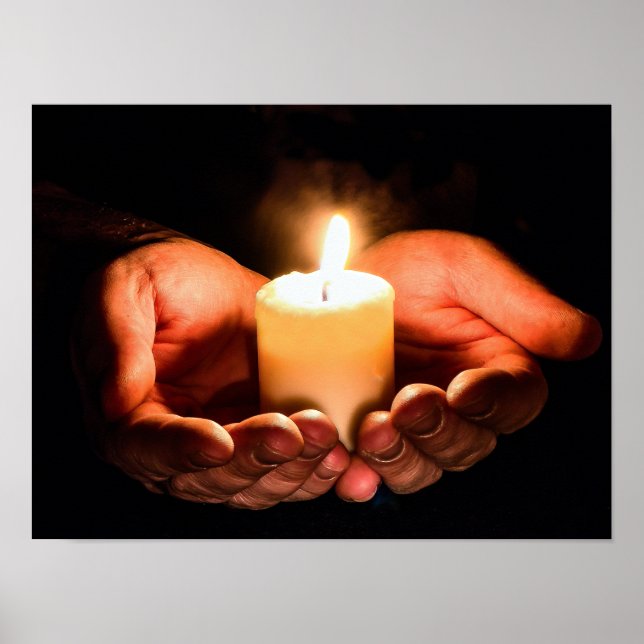 Póster Fiesta de luz de té (Frente)