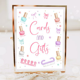 Póster Fiesta de Manicura y Pedicura Tarjetas y Regalos