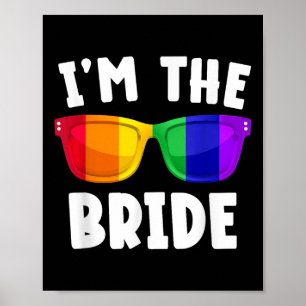 Póster Fiesta de matrimonio lgbt para lesbianas gay Tee B