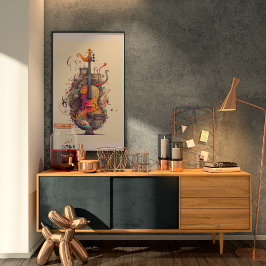 Póster Fiesta de música poster