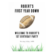 Fiesta de primer año de fútbol por primer cumpleañ