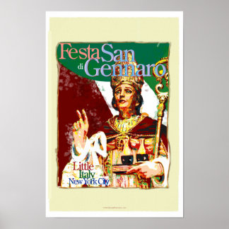 Póster Fiesta de San Gennaro Poster