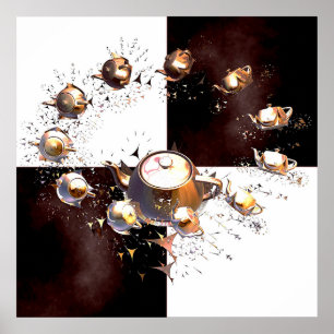 Póster Fiesta de Teapot