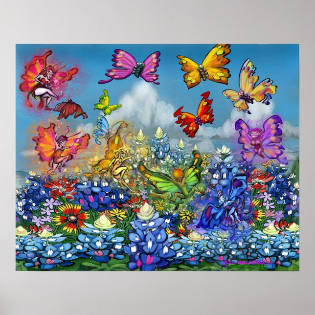 Póster Fiesta de Wildflowers Pixie (Frente)