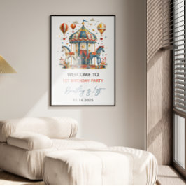 Póster Fiesta del Carnaval de Círculo Moderno