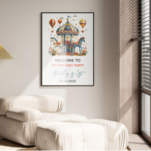 Póster Fiesta del Carnaval de Círculo Moderno