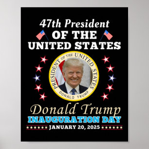 Póster Fiesta del Día de la Inauguración del Presidente D