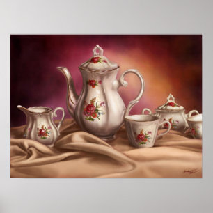 Póster Fiesta del té