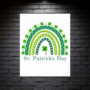 Póster Fiesta elegante del Día de San Patricio