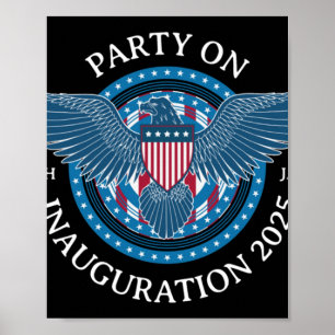 Póster Fiesta En Inauguración 2025