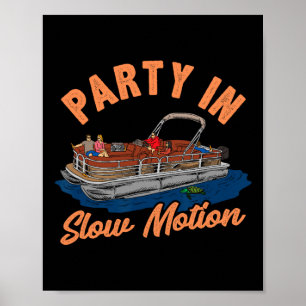 Póster Fiesta En Movimiento Lento Gracioso Camisa De Pati