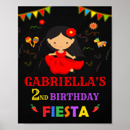 Póster Fiesta fiesta de bienvenida firma primera fiesta c