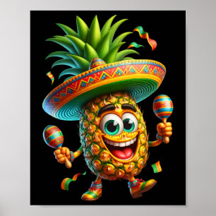 Póster Fiesta Fiesta Familia Cinco De Mayo Pi De Fruta Me