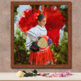 Póster Fiesta Flower 2555 Art Print