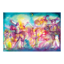 FIESTA MASQUERADE, Máscaras Mardi Gras, Danza, Mús