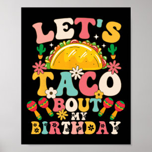 Póster Fiesta Mexicana Cinco De Mayo Vamos a Hablar De Mi
