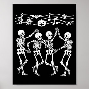 Póster Fiesta musical Sinfónica Dance Halloween Dancing S