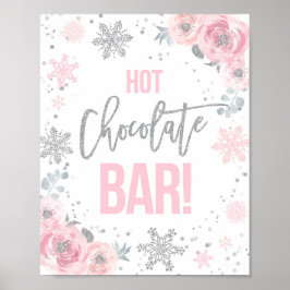 Póster Fiesta Onederland de la barra chocolate caliente d