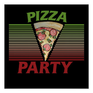 Póster Fiesta Pizza