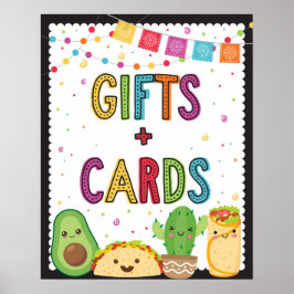 Póster Fiesta Taco Regalos Y Tarjetas Poster Rótulo