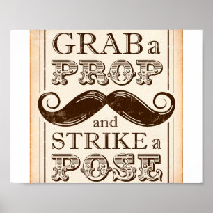 Póster Fiesta Vintage / TOMA A BORRACHO A BORRACHA A UN R