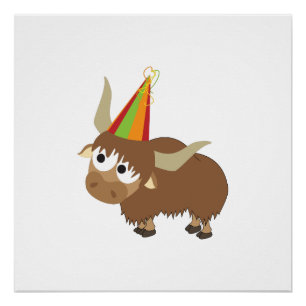 Póster Fiesta Yak