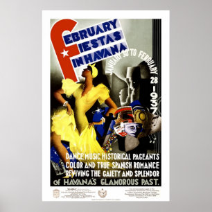 Póster Fiestas Havana