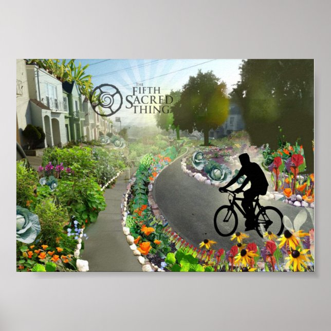 Póster Fifth Sacred Biking in 2048 (Frente)