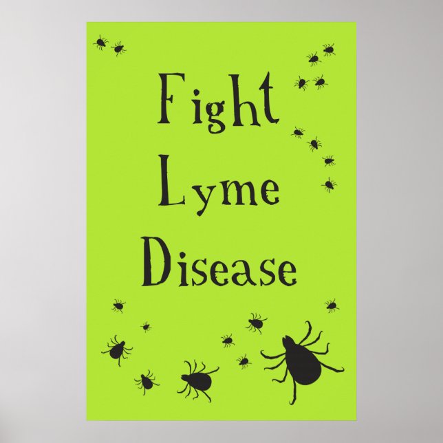 Póster Fight Lyme poster (Frente)