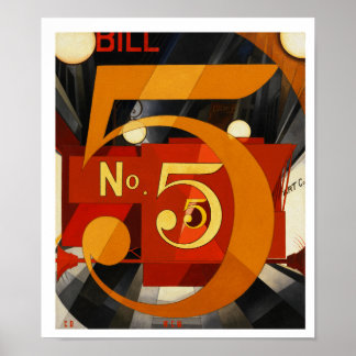 Póster Figura 5: Oro de Charles Demuth