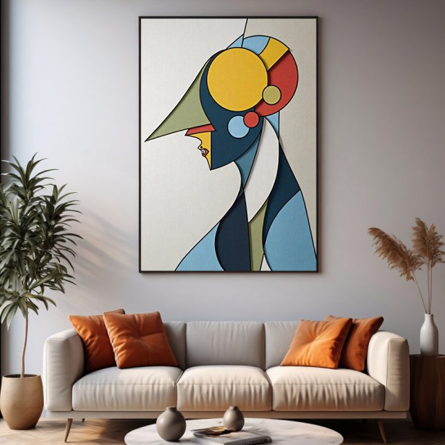 Póster Figura abstracta vibrante (Subido por el creador)