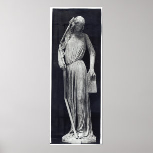 Póster Figura alegórica de la sinagoga