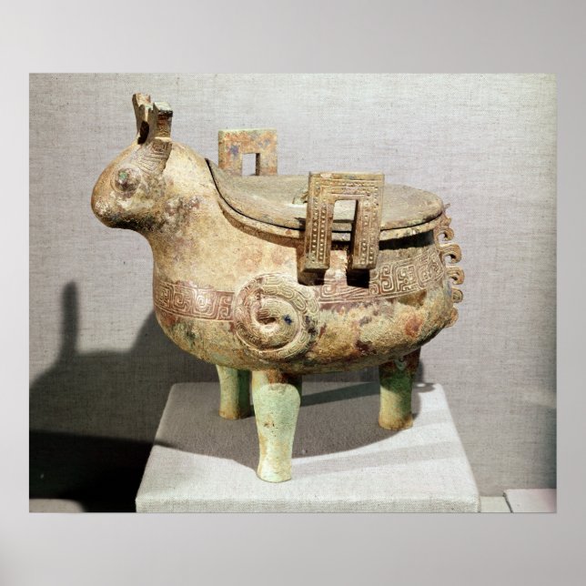 Póster Figura animal 'hsi-ting' (Frente)